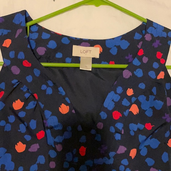 Navy dress from Loft size 10 - Picture 7 of 7